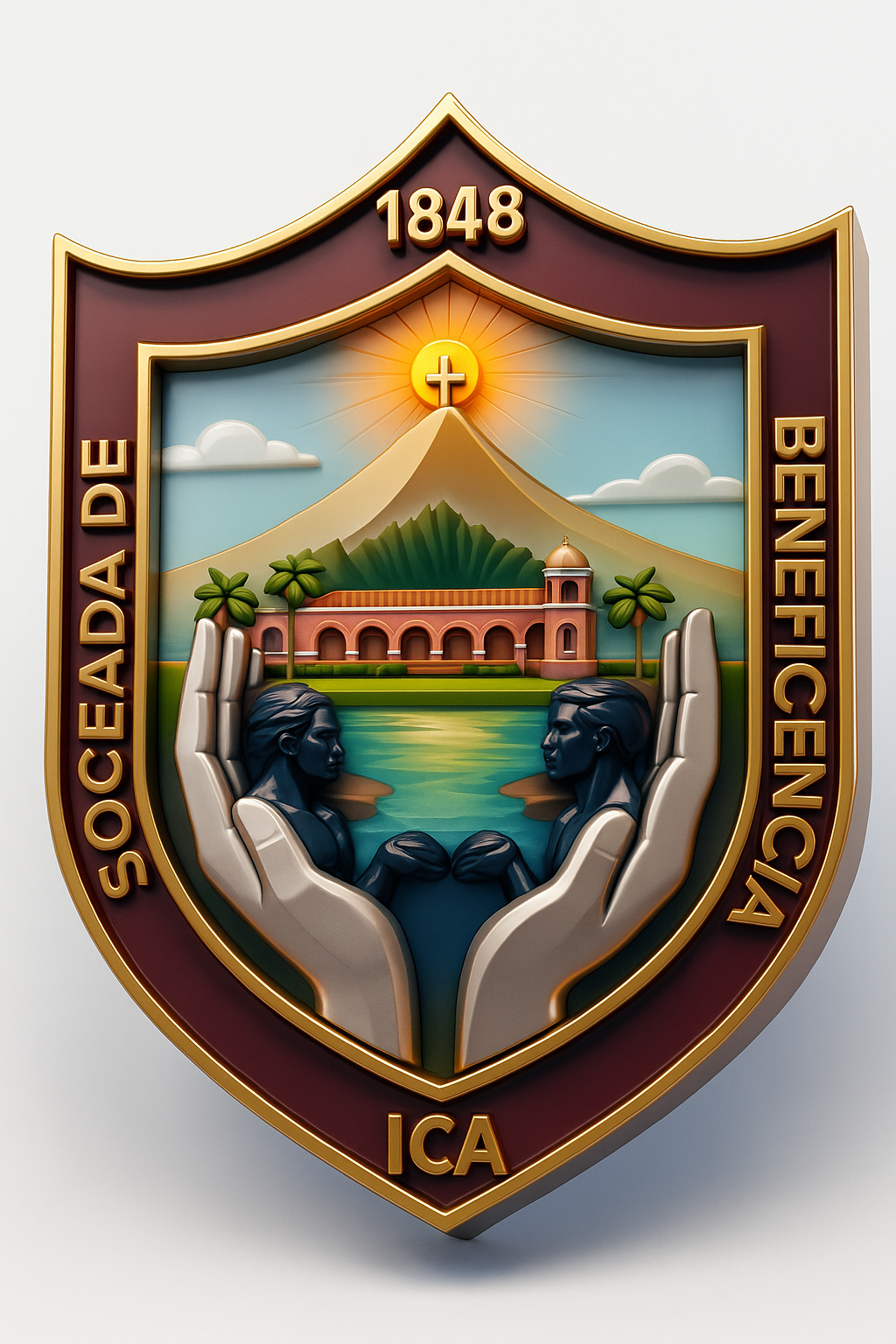 Logo de la Sociedad de Beneficencia de Ica